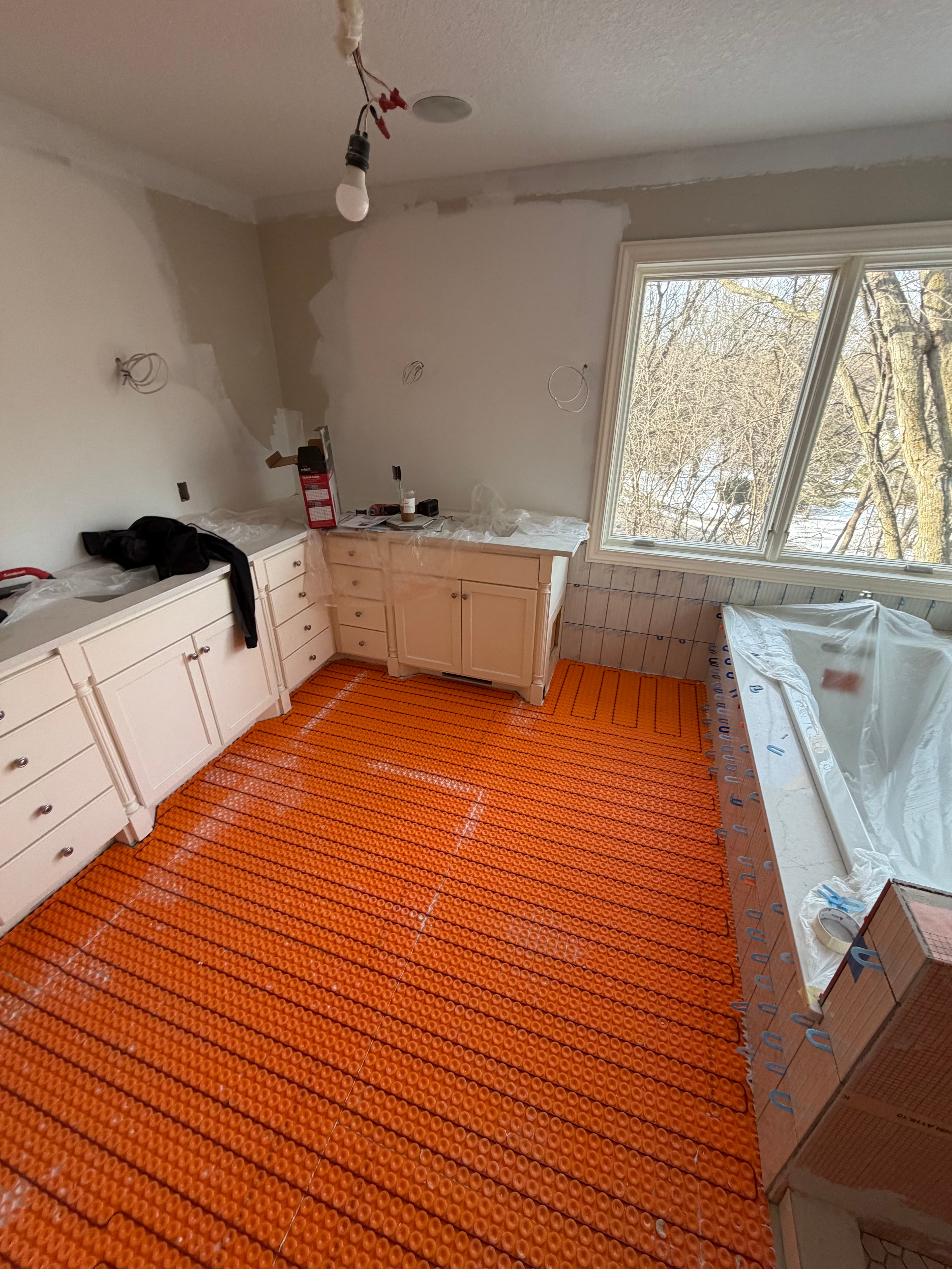 Project Master Suite Transformation with Heated Floors image