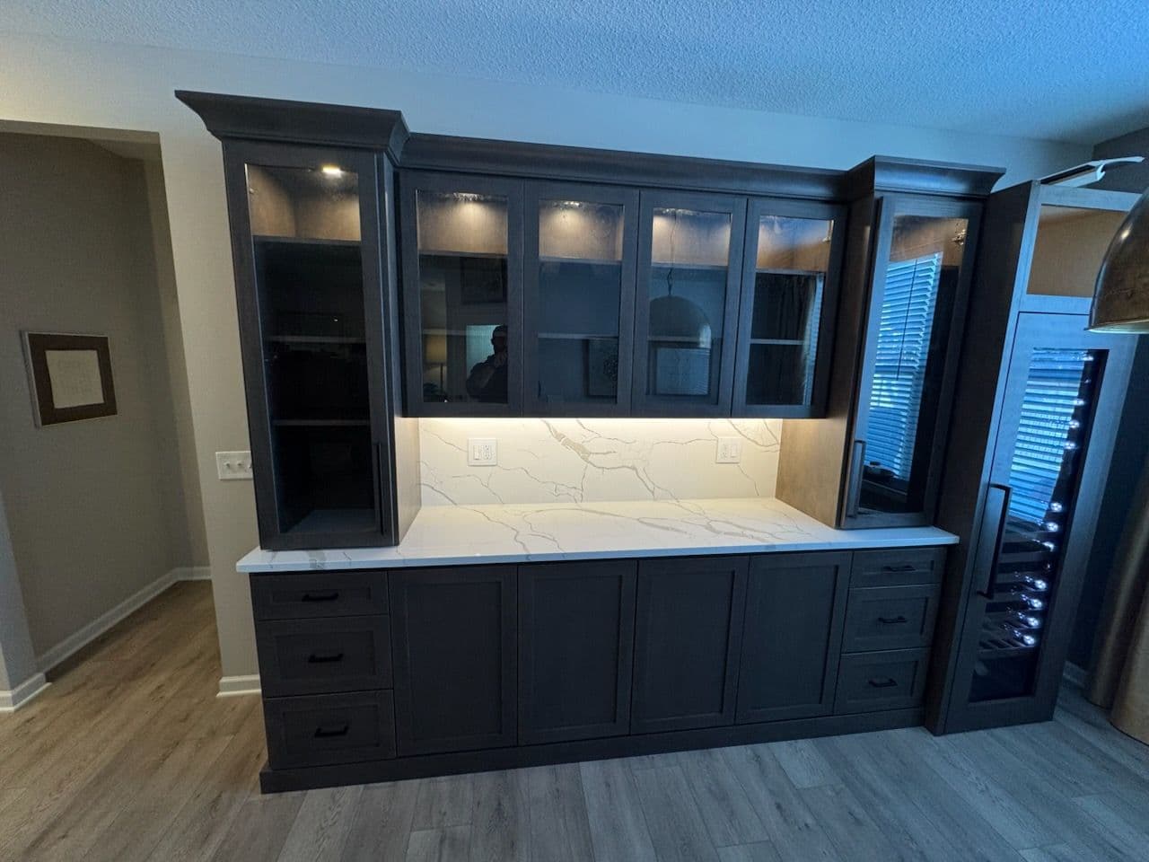 Cabinetry with Built-In Lighting image