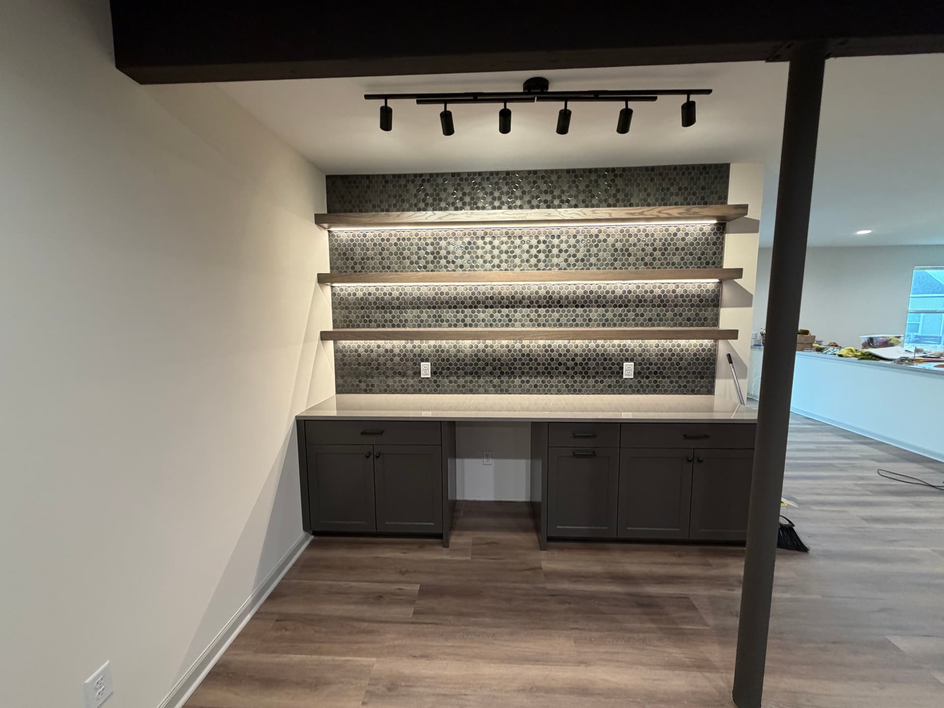 Gallery photos for Basement Transformation with Functional Design in Chaska: Image #3