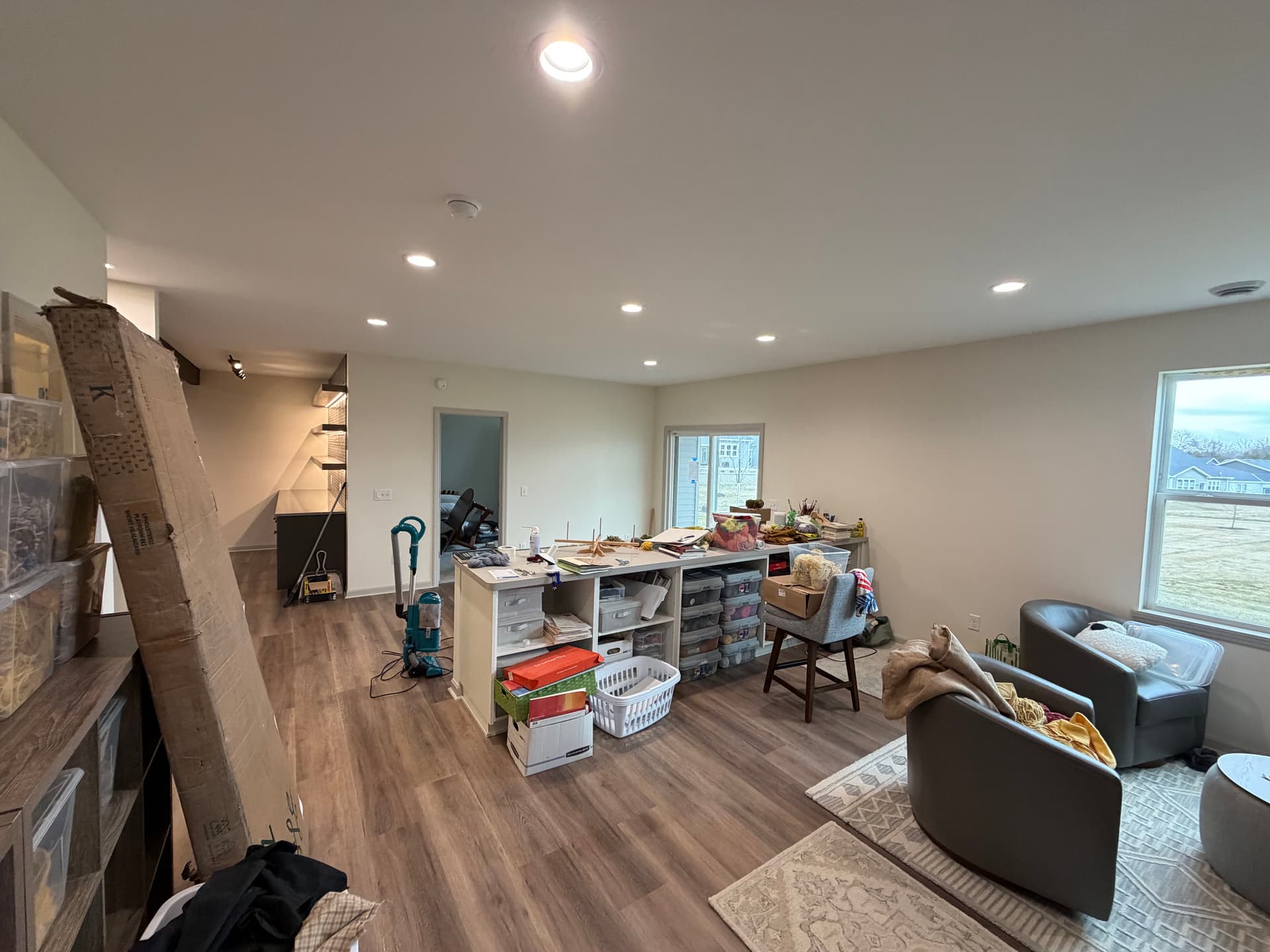 Gallery photos for Basement Transformation with Functional Design in Chaska: Image #6